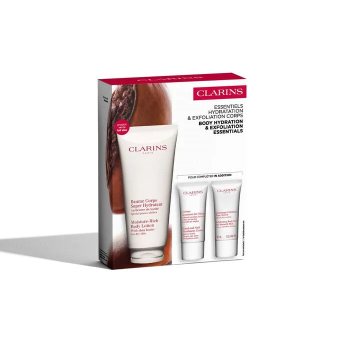 Clarins Body Hydration & Exfoliation Essentials