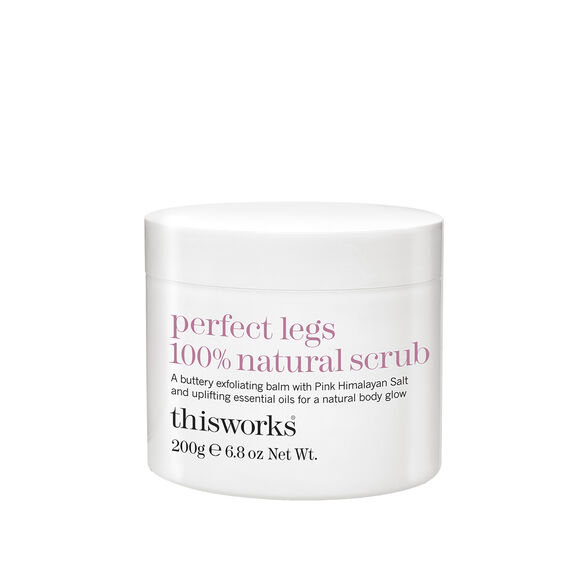 This works perfect legs 100% natural scrub
