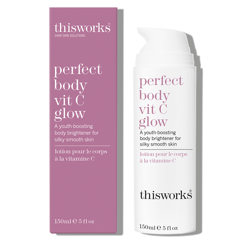 This works perfect body vit C glow