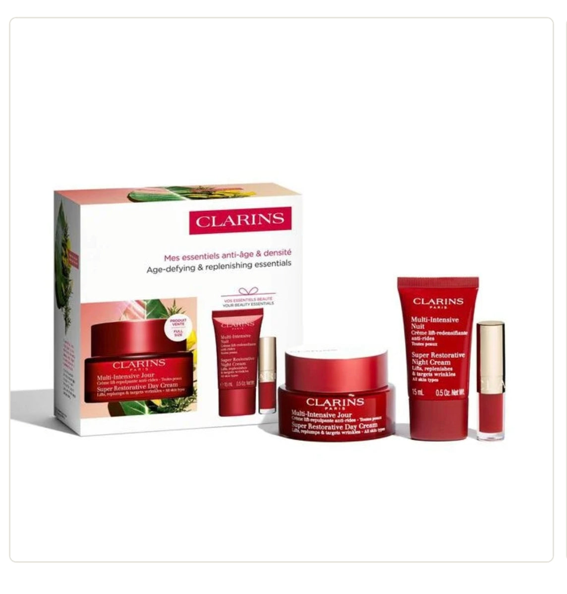 CLARINS Age-Defying & Replenishing Essentials