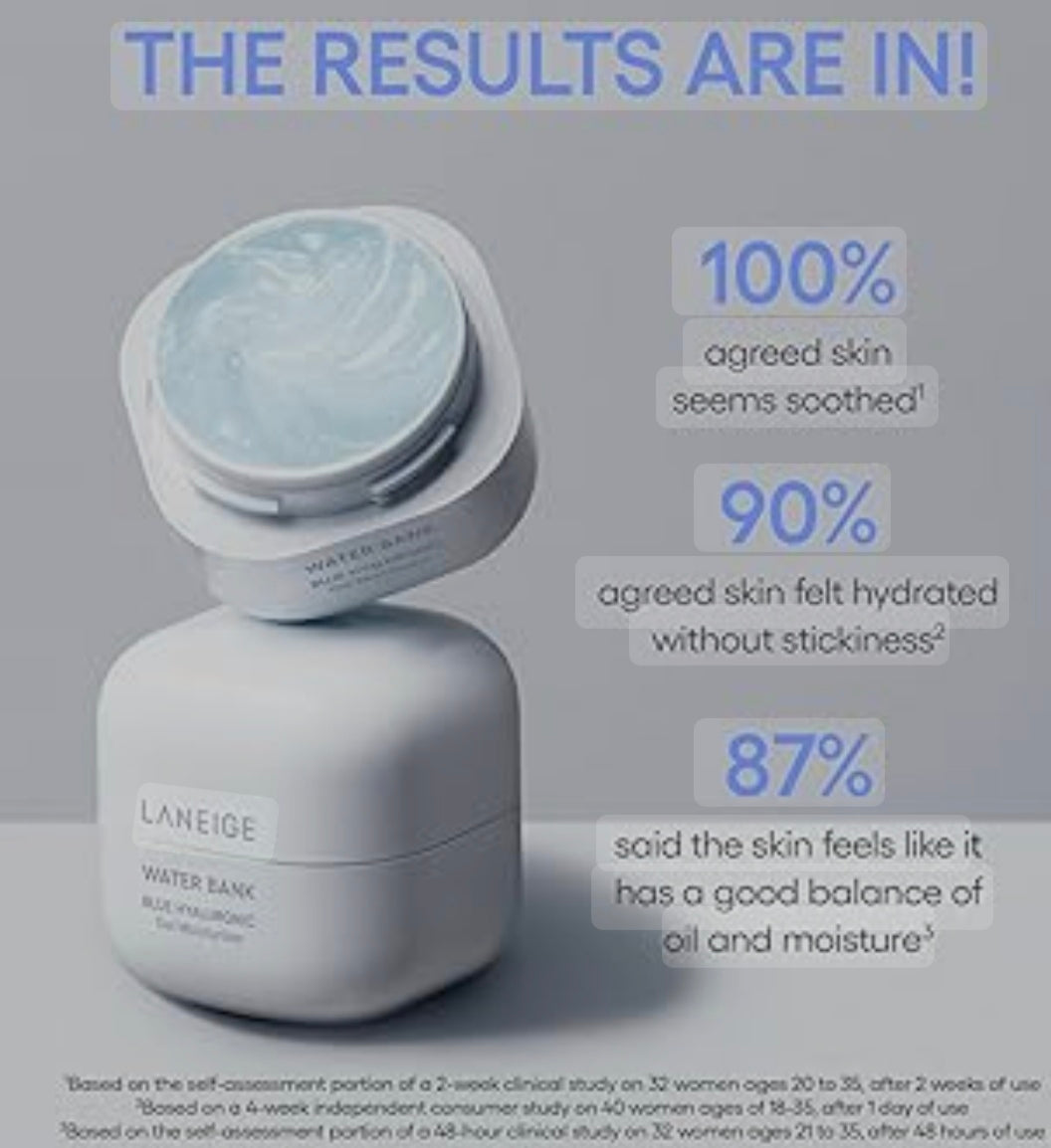LANEIGE WATER BANK BLUE HYALURONIC Gel Moisturizer 50ml