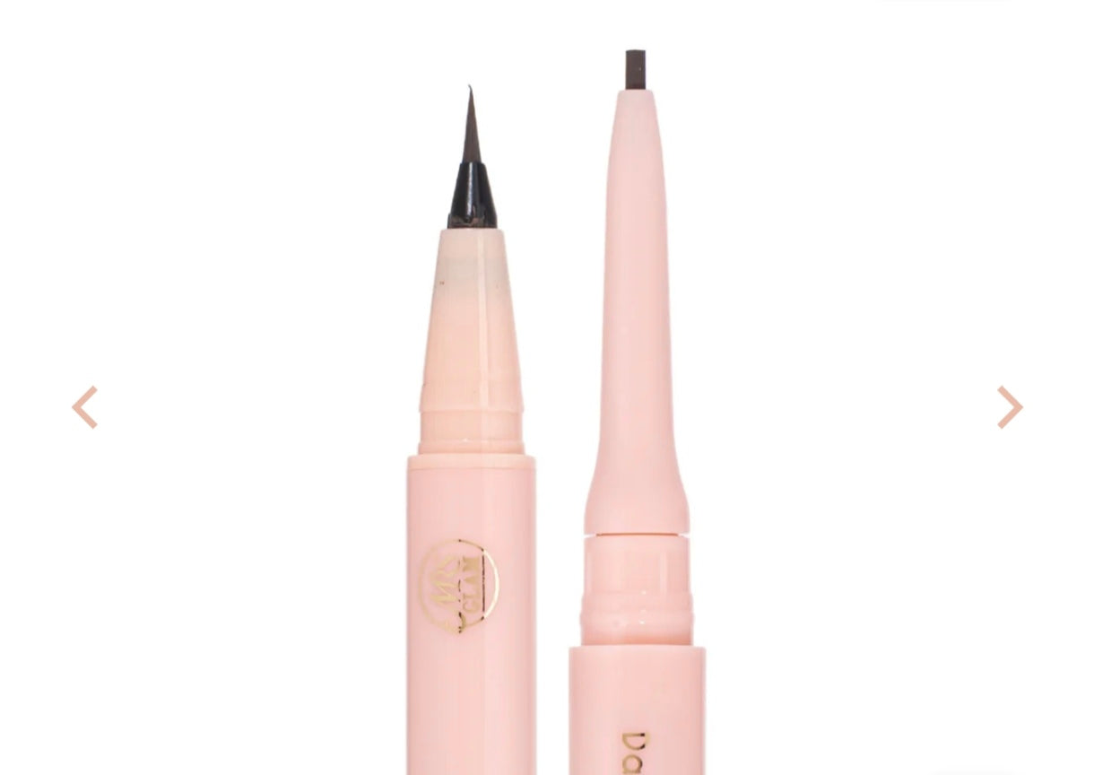 Mrs Glam Carved Out Duo Brow Carving pen