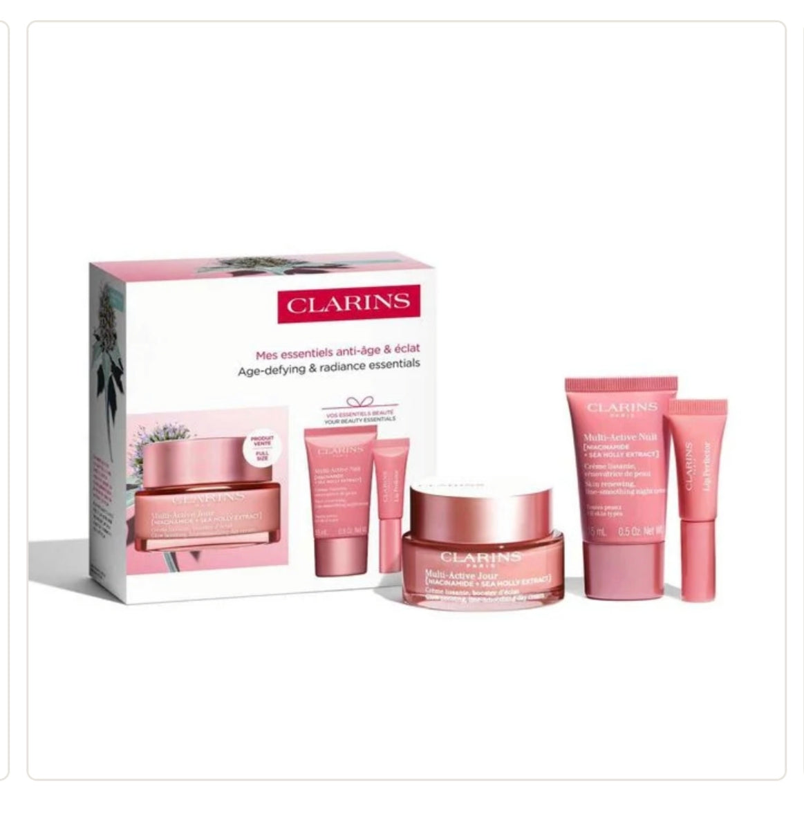 CLARINS Age-Defying & Radiance essential
