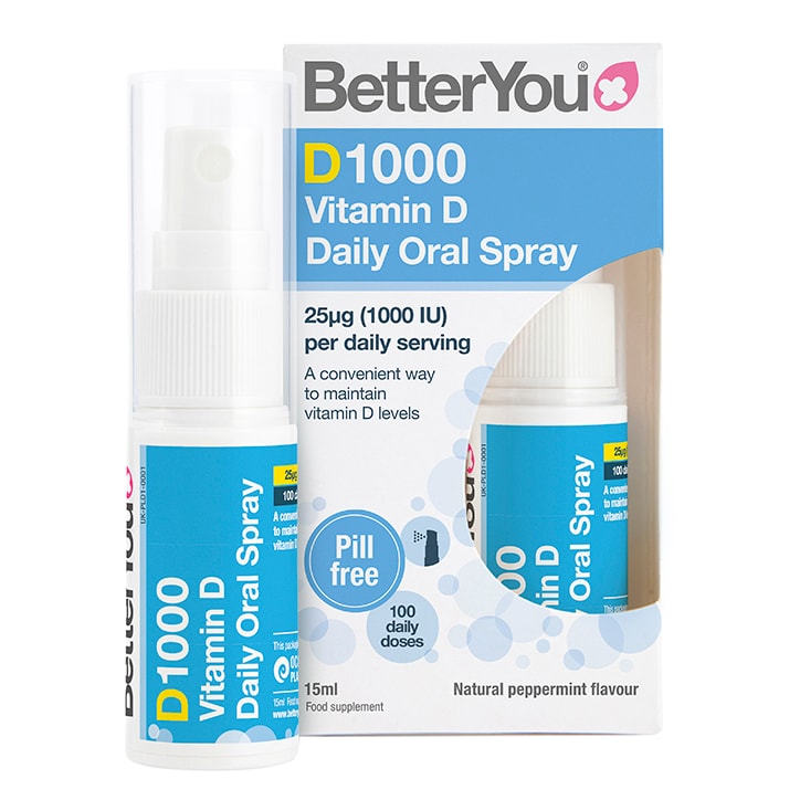 BetterYou – DLux 1000 Vitamin D – Oral Spray (15ml)