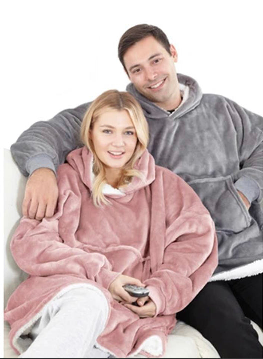 Sherpa Hoodie - PINK