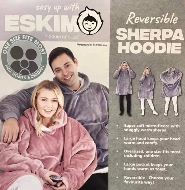 Sherpa Hoodie - PINK