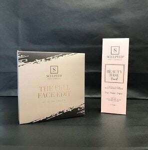 Sculpted Bundle - The Full Face Edit (All in One Palette) & Beauty Base Pearl (All in One Primer, 50ml)