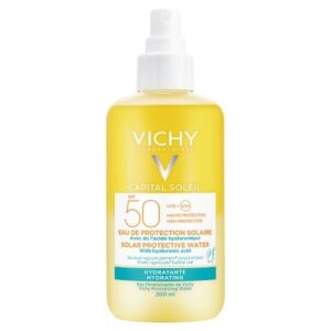 Vichy - Solar Protective Water with Hyaluronic Acid - Hydrating Spf50 (200ml)