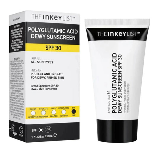 The Inkey List polyglutamic acid Dewy sunscreen SPF 30