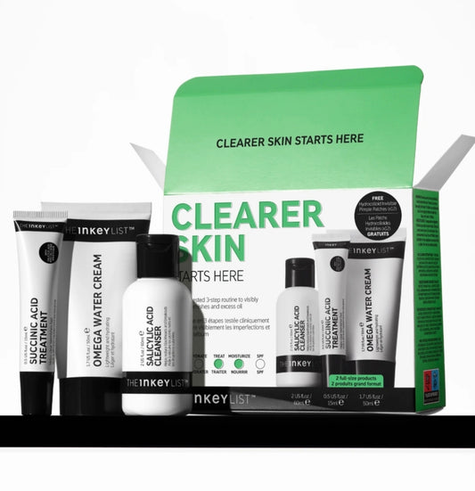 The Inkey List Clearer Skin Set