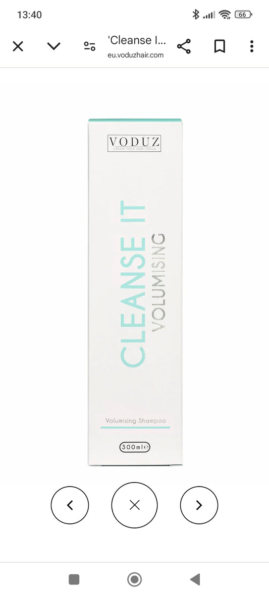 Voduz Cleanse It Volumising Shampoo