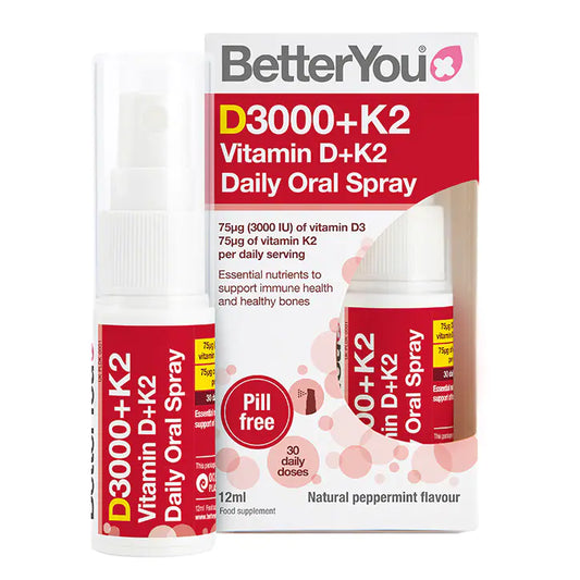 BetterYou – DLux+ Vitamin D+K2 – Oral Spray (12ml)