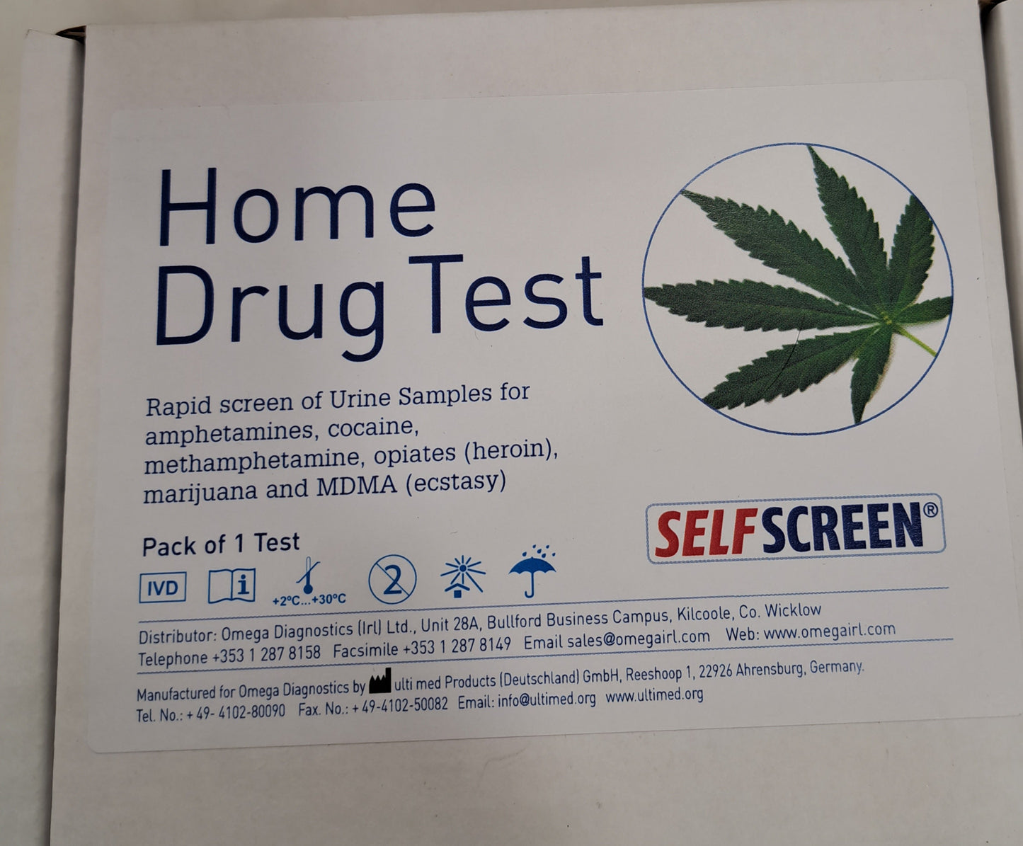 Home drug test