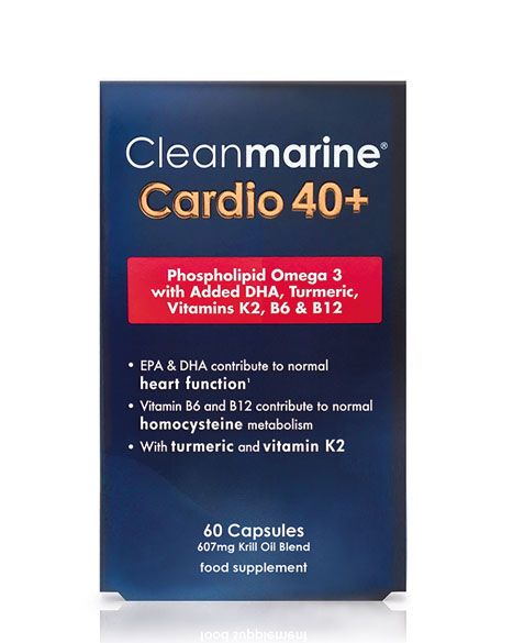Cleanmarine - Cardio 40+ (60 Capsules)