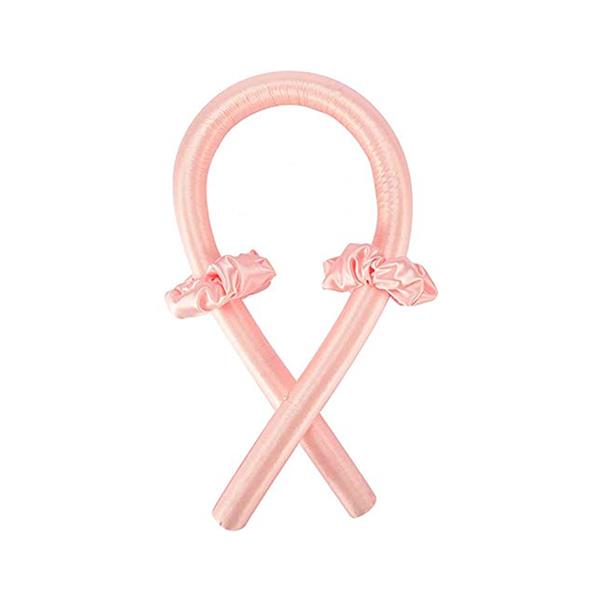 Heatless Curling Rod Headband PINK