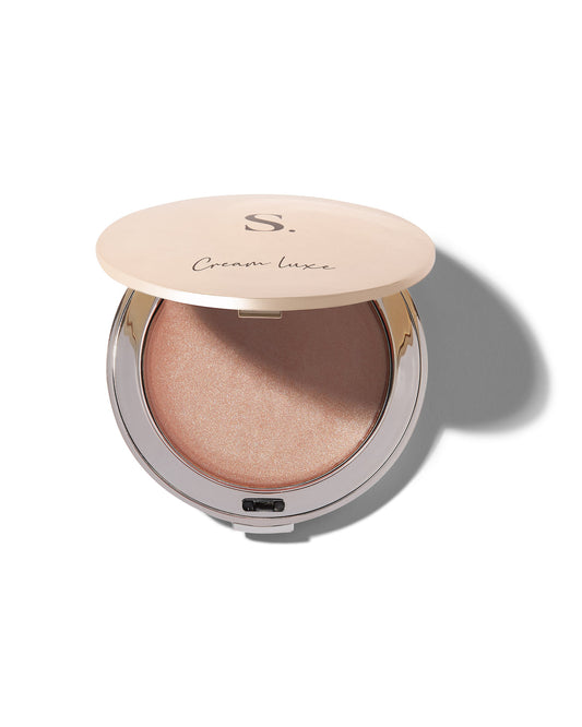 Sculpted cream luxe champagne