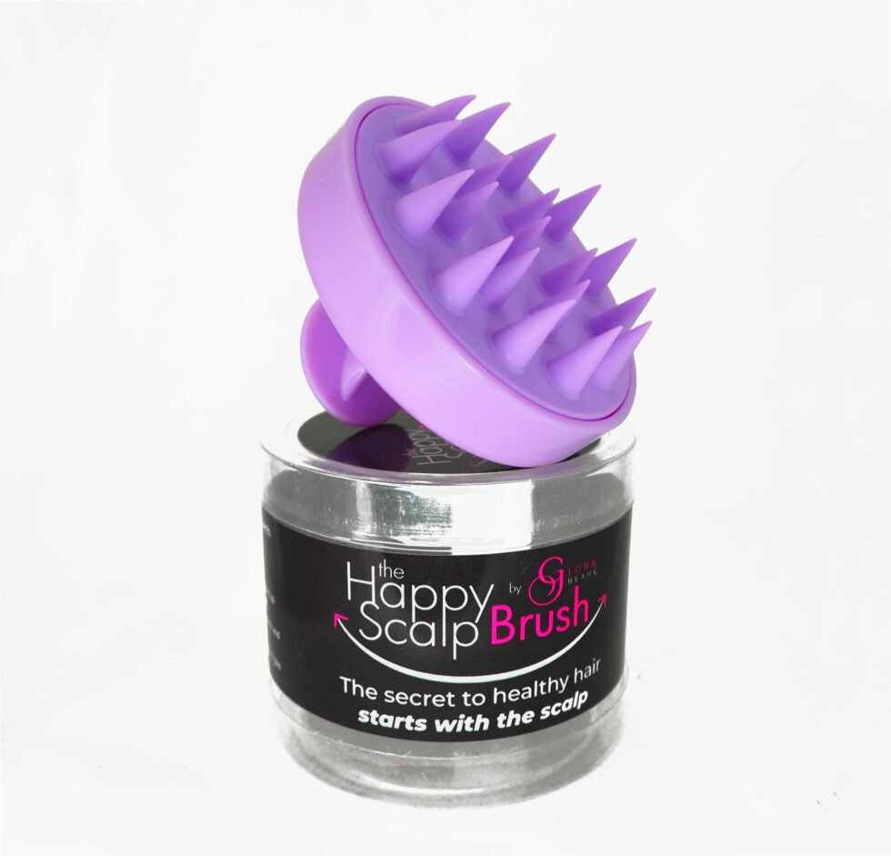 Global Beauty The Happy Scalp Brush - Purple