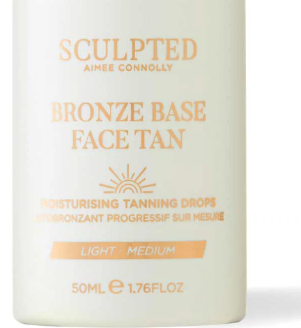 SCULPTED BRONZE BASE FACE TAN