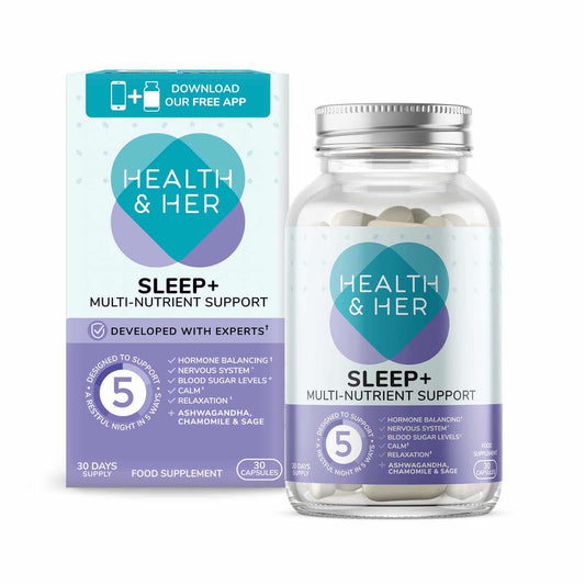 Health & Her Natural Sleep Aid Supplement – 30 Capsules