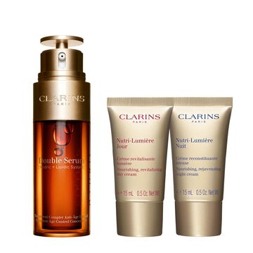 Clarins Double Serum 50ml+Nutri Lumiere