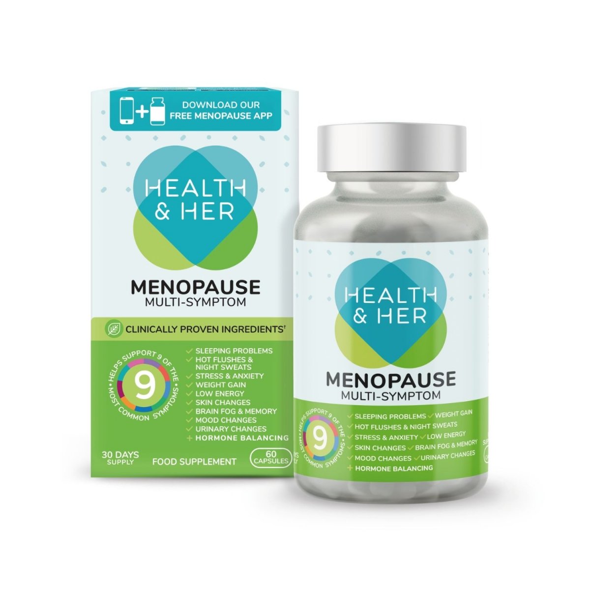 Health & Her Menopause Supplement 1 Month Supply