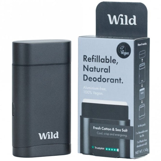 WILD refillable natural deodrant