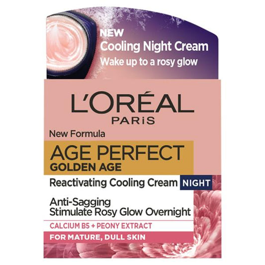 L'Oreal Paris  Age Perfect Golden Age Cooling Night Cream 50Ml
