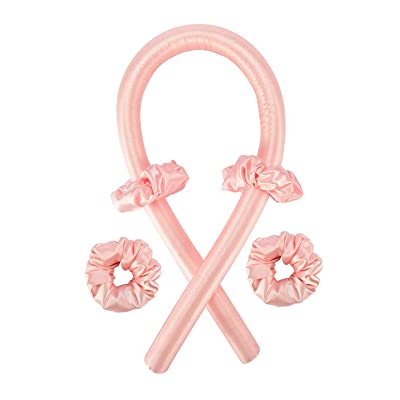 Heatless Curling Rod Headband PINK