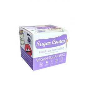 Sugar Coated - Facial Hair - Sugar Wax Removal Kit (200g)