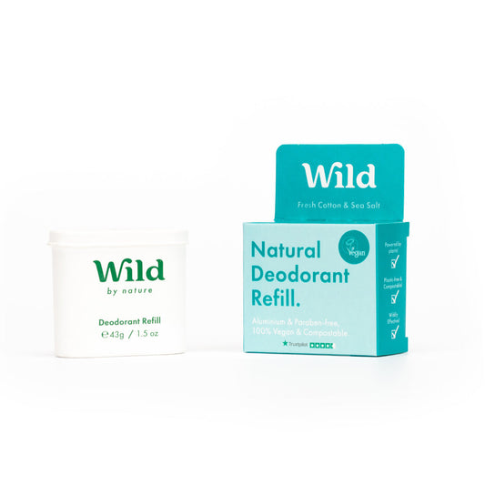 Wild natural deodrant refill mint & Aloe vera